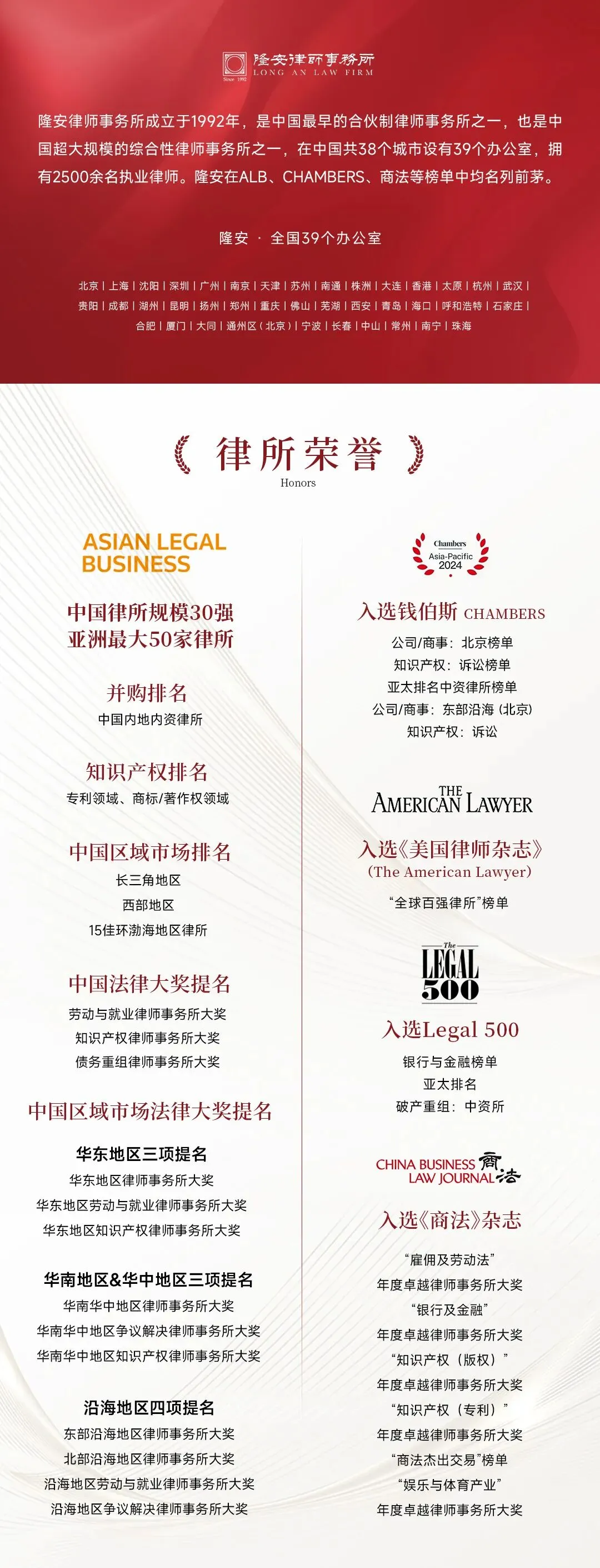 隆安广州荣誉资质